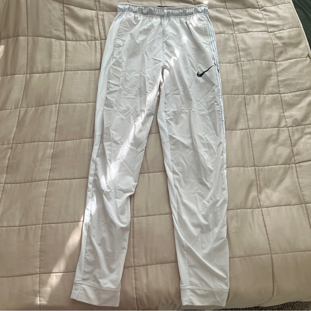 Nike Dri-Fit White Jogger Sweats